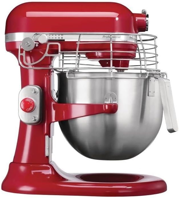 KITCHENAID CB576 Küchenmaschine, 6,9 L, 325 W, 200 U/min, für die Küche, Rot