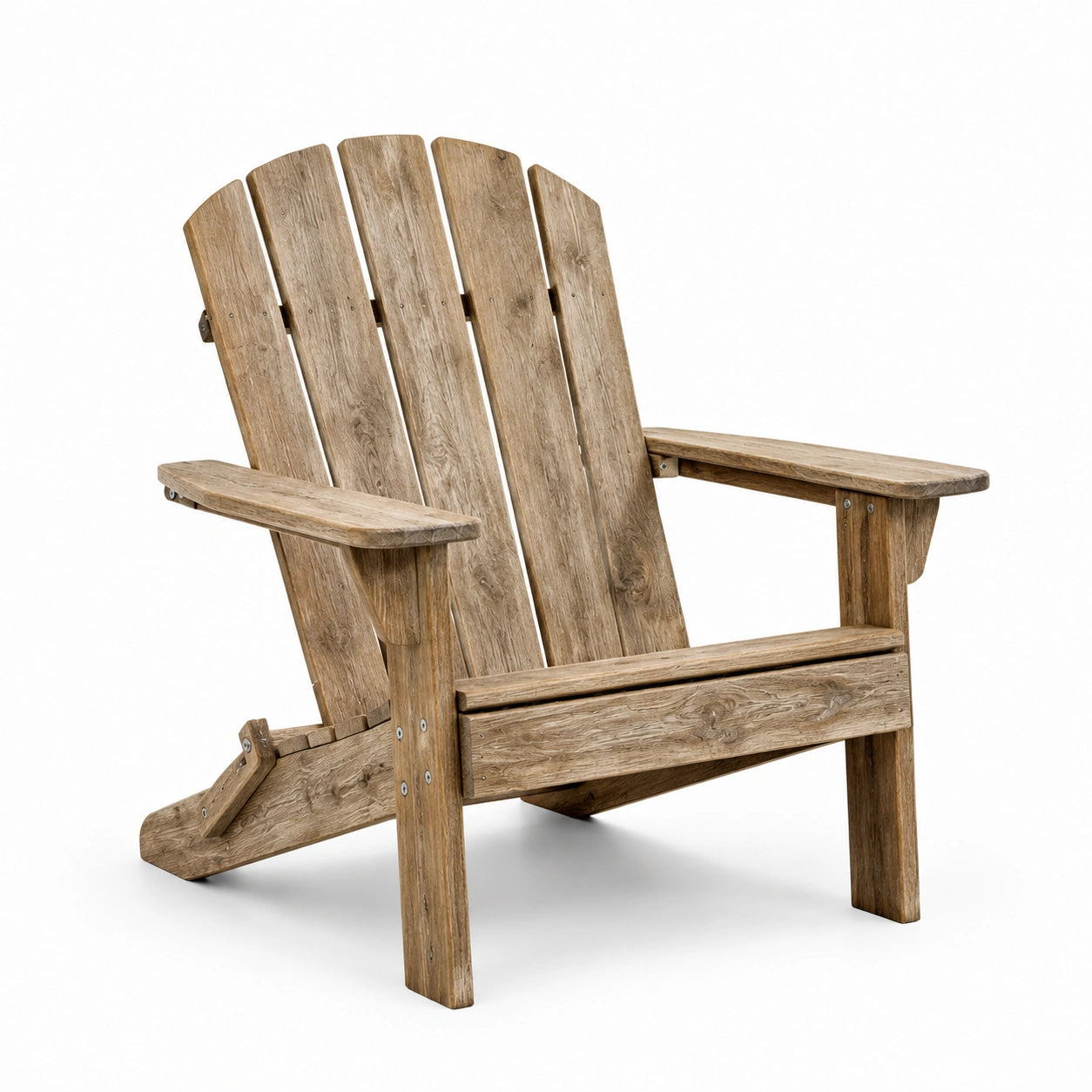 Adirondack Stuhl aus Eichenholz Braun 88cm x 75cm x 90cm