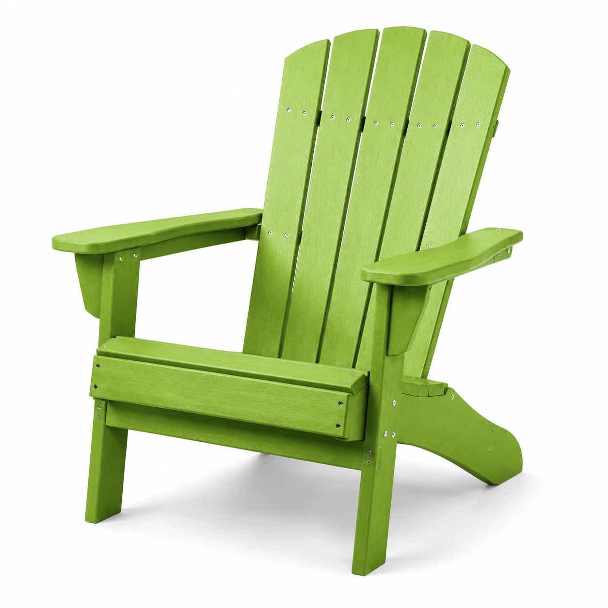 Adirondackstuhl aus Kunststoff in Grün, 120 kg, 90 cm x 75 cm x 88 cm