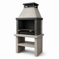 Garten Grillkamin aus Schwerbeton Grau 150x90x60 cm