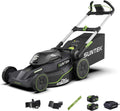 Rasenmäher SLM4521, 40 V, 4,0 Ah, 51 cm, mit App-Steuerung, bürstenlos, Schwarz/Grün, SUNTEK