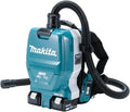 Makita DVC265ZXU Staubsauger, ohne Akku, ohne Ladegerät, Türkis/Schwarz/Weiß