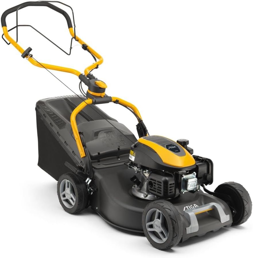 Rasenmäher Collector 548 S Benzin, 60 L, 1900 W, 46 cm, klappbar, Schwarz/Gelb, STIGA