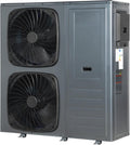 Techomey R290 Wärmepumpen, 5–75 °C, 16 kW, Schwarz/Grau