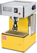 Quickmill Kaffeemaschine, Gelb/Silber