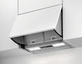 AEG DEB2531S Dunstabzugshaube, 67 dB, 266 m³, 56 cm, mit LED, Grau