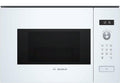 CMA585GB1 BFL524MW0 Mikrowelle, 38 × 60 cm, 800 W, 25,5 cm, mit LED, Weiß/Schwarz