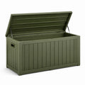 Garten-Aufbewahrungsbox Kunststoff 120x45x60cm grün
