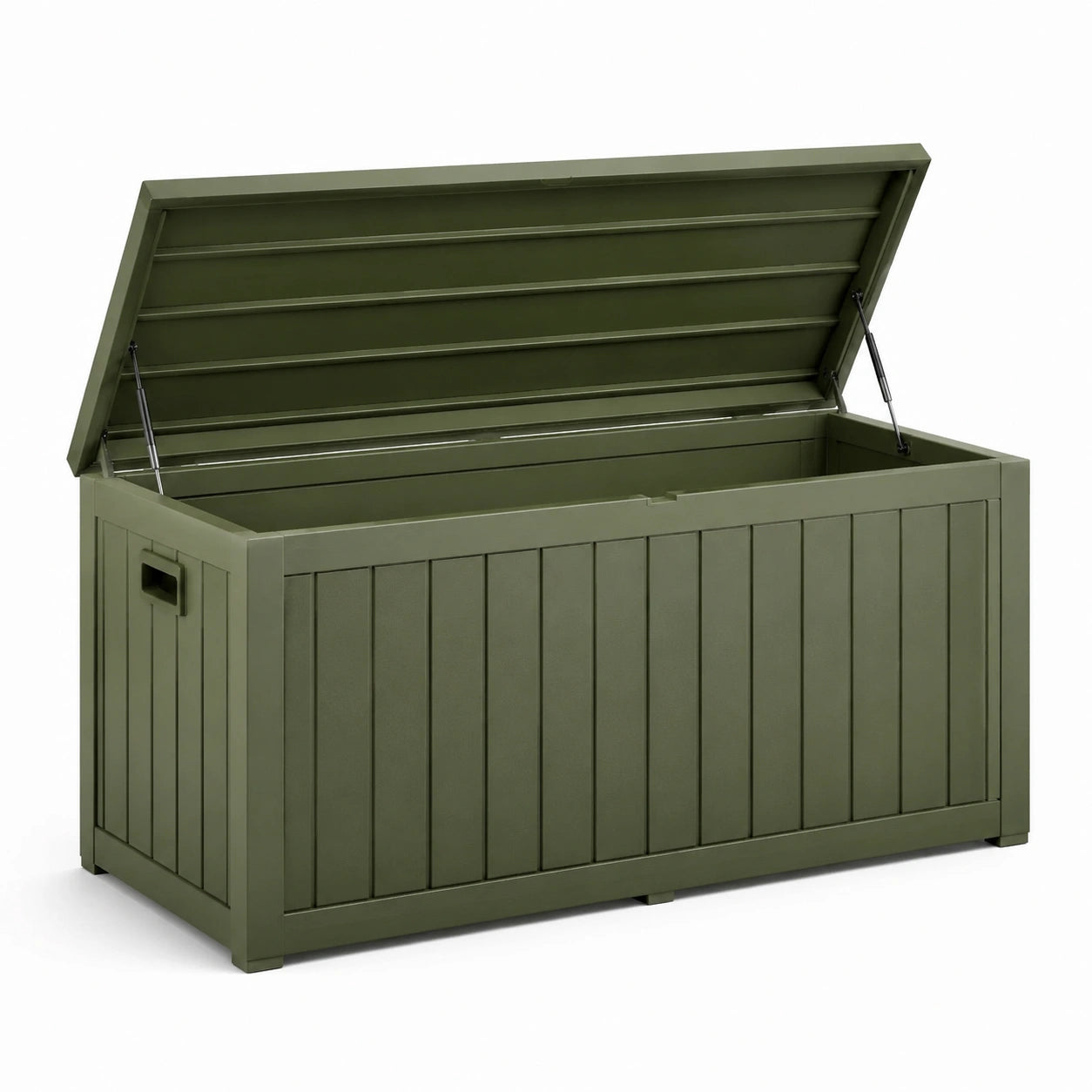 Garten-Aufbewahrungsbox Kunststoff 120x45x60cm grün