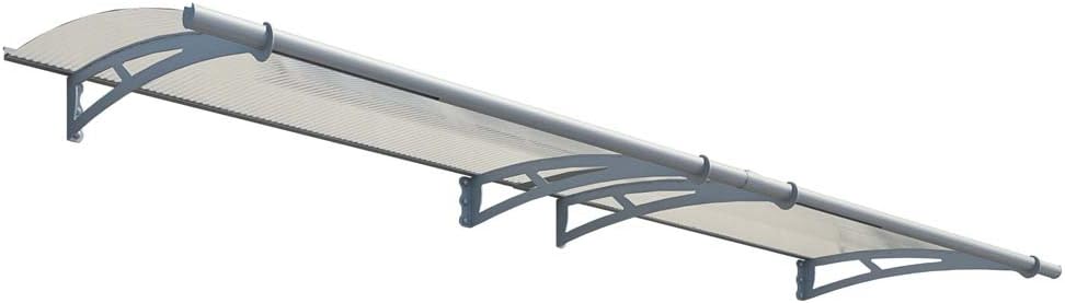 CANOPIA Pavillion, 300 × 92 cm, verstellbar, Grau/Transparent