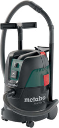 Nass- und Trockensauger, 25 L, 7,5 m, mit USB, Schwarz/Grün/Rot, metabo