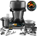 Cecotec Küchenmaschine, 5 L, 2200 W, für die Küche, Schwarz/Silber