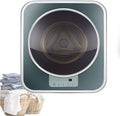 Memykoy Waschmaschine, 3 kg, mit LED, Schwarz/Grau