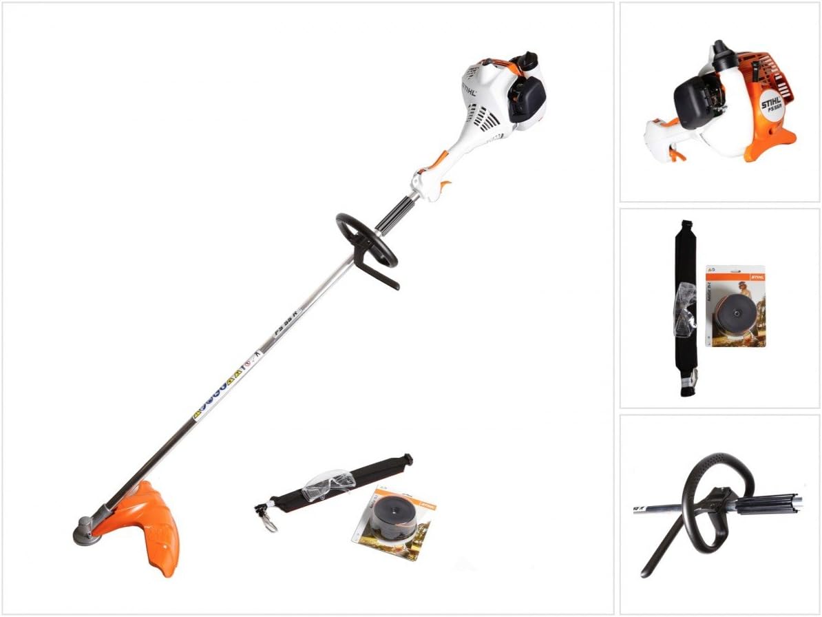 Stihl kW/1 Rasentrimmer, 0,75 kW, 27,1 cm3, 0,75 kW / 1PS, 4,4 Kg, Weiß/Schwarz/Orange