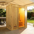 Sauna, Holz