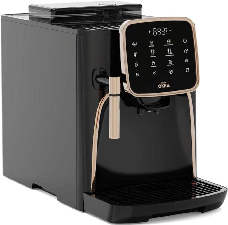 Arzum Okka OK0030-0400 Kaffeemaschine, Schwarz/Bronze