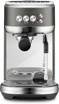 Kaffeemaschine Bambino Plus, 1,9 l, 9 Bar, verstellbar, Schwarz/Edelstahl, aus Edelstahl und Stahl, Lelit