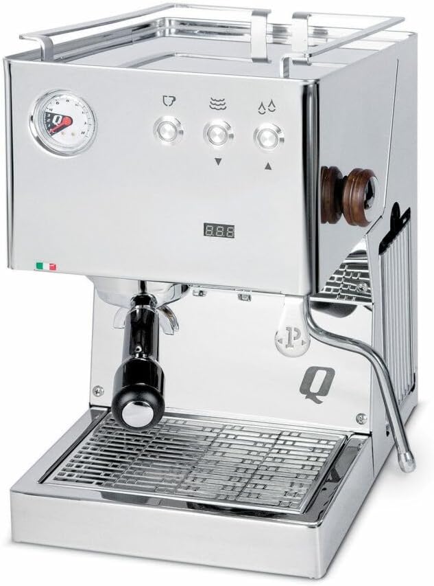 Quickmill Kaffeemaschine, Silber/Schwarz