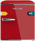 Mini-Kühlschrank, 45 L, 55 cm, Rot, Cecotec