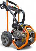 Hochdruckreiniger SM-LB180D, 540 l, 207 bar, für den Garten und die Terrasse, Orange/Schwarz, Strahlemann