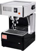 Quickmill Kaffeemaschine, Schwarz/Silber