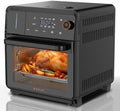 OUNIN in-1 Backofen, 18 L, Schwarz, mit Selbstreinigung, aus Edelstahl und Stahl