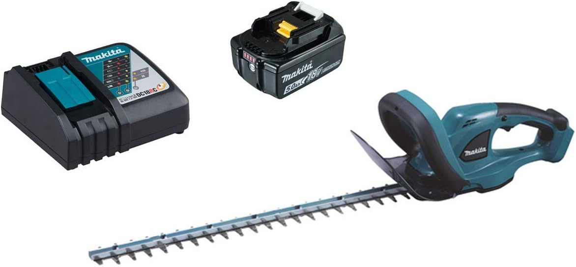 Makita Säbelsäge, 18 V, 5,0 Ah, 52 cm, Schwarz/Blau