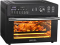 OIMIS C-230 Heißluftfritteuse, 1800 W, 30 °C, Schwarz