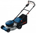 Bosch GRA18V2-46SP Rasenmäher, 30–70 mm, 60 l, 46 cm, ohne Akku, verstellbar, bürstenlos, Blau/Schwarz/Silber, aus Stoff