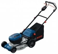 Bosch GRA18V2-46SP Rasenmäher, 30–70 mm, 60 l, 46 cm, ohne Akku, verstellbar, bürstenlos, Blau/Schwarz/Silber, aus Stoff