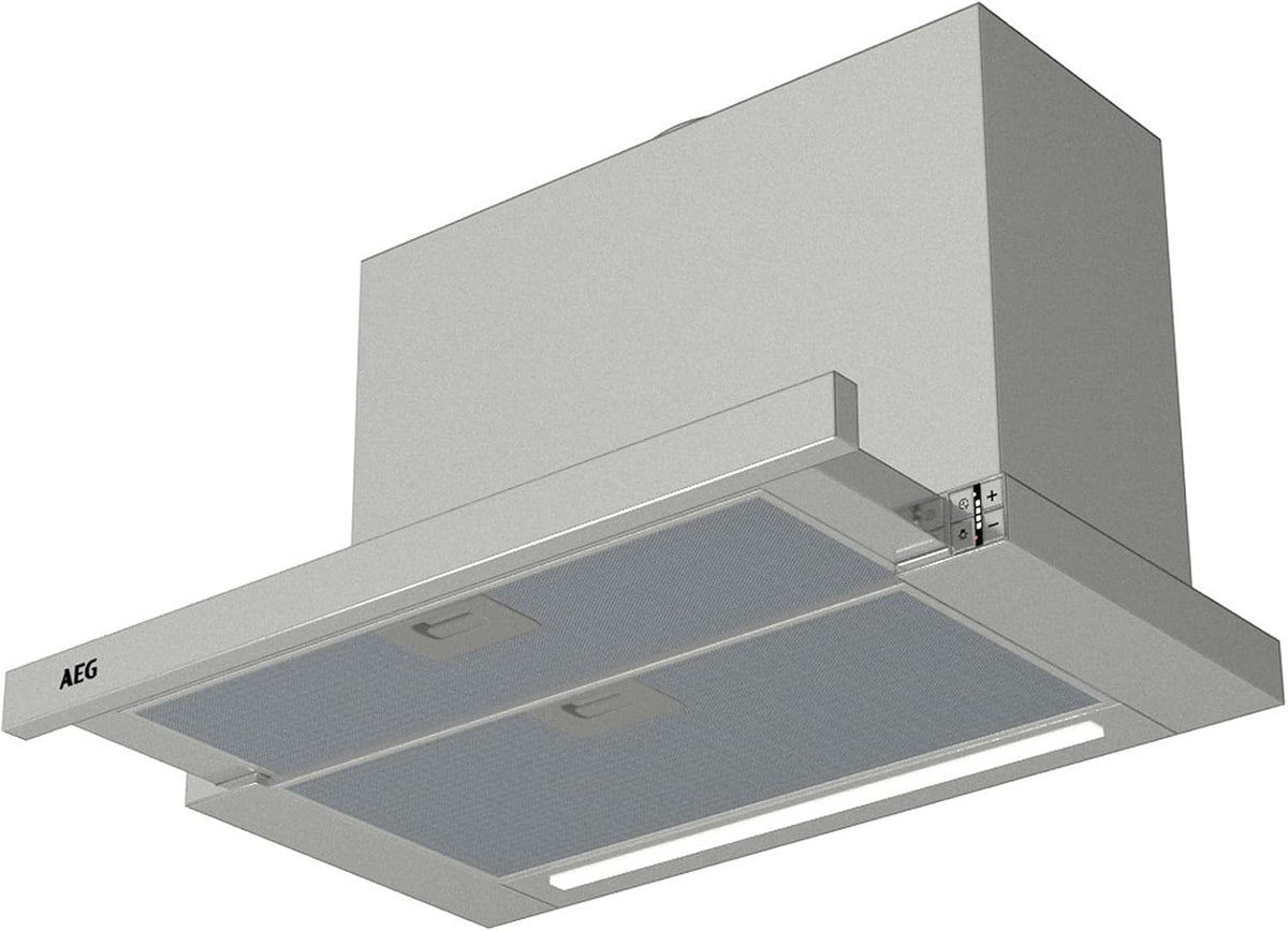 AEG DPE5660M Dunstabzugshaube, 60 cm, Grau