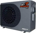 POOLEX Heizpumpen, 15 kW, 80 m³, mit LED, mit WLAN, mit Fernbedienung, Grau/Schwarz