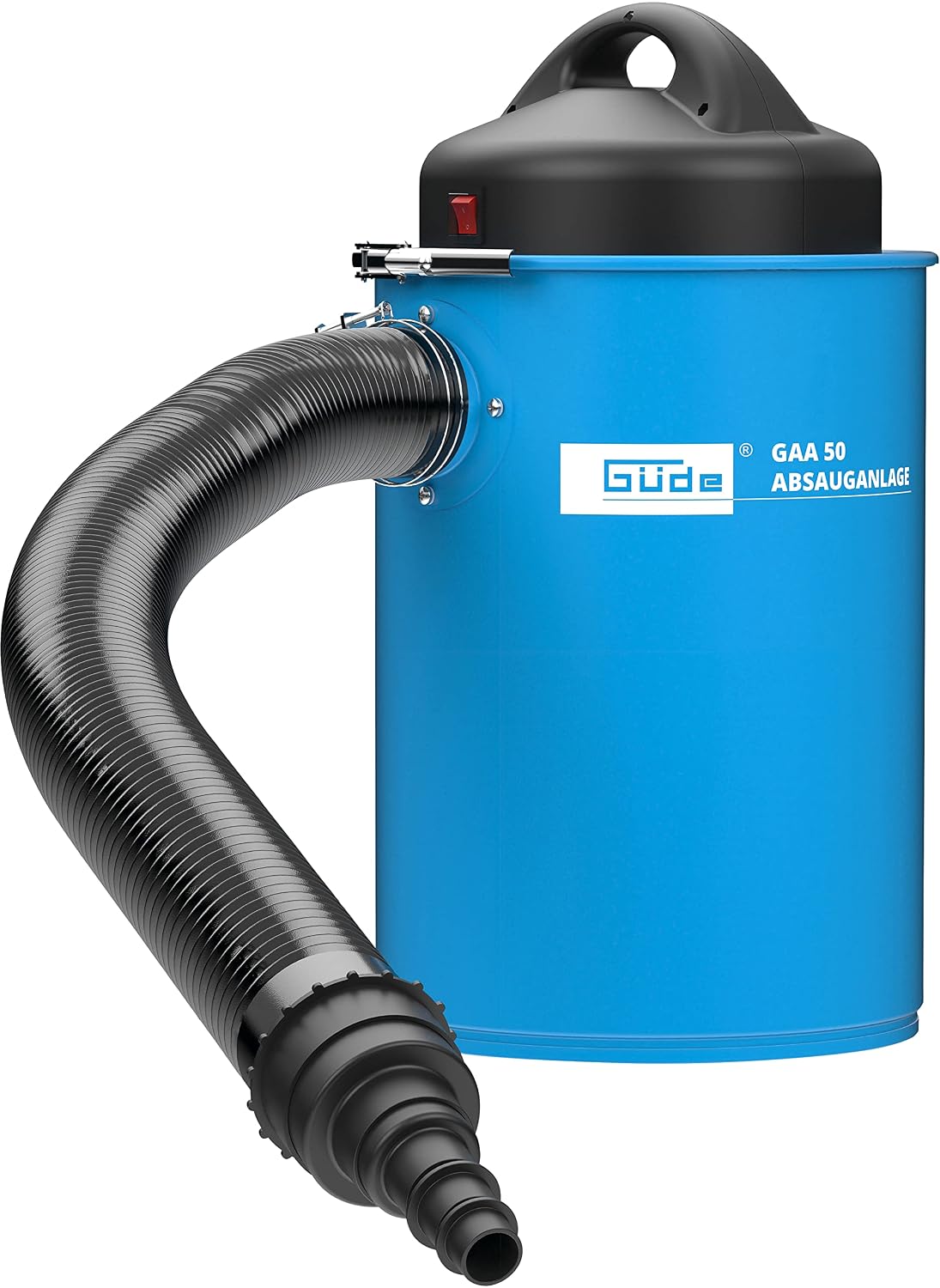 Güde GAA 50 Absauganlage Produkt, für die Werkstatt, Blau/Schwarz