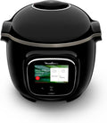 Moulinex Cookeo Touch Multicooker Multikocher, mit WLAN, Schwarz