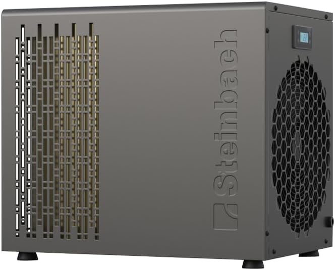 STEINBACH R290-Kältemittel Heizpumpen, 20.000 l, 4 kW, mit WLAN, mit App-Steuerung, Grau