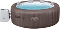 Bestway LAY Whirlpool, Ø 196 × 71 cm, mit WLAN, mit Timer, Braun/Weiß
