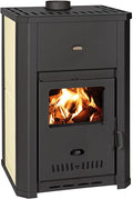 CasaNovae24 W24 Öfen, 24 kW, Schwarz/Creme