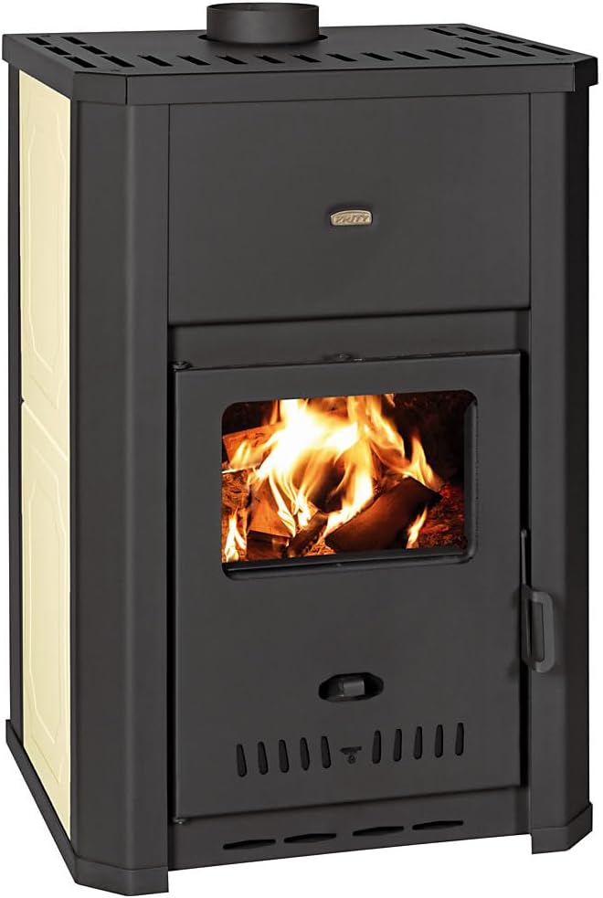 CasaNovae24 W24 Öfen, 24 kW, Schwarz/Creme