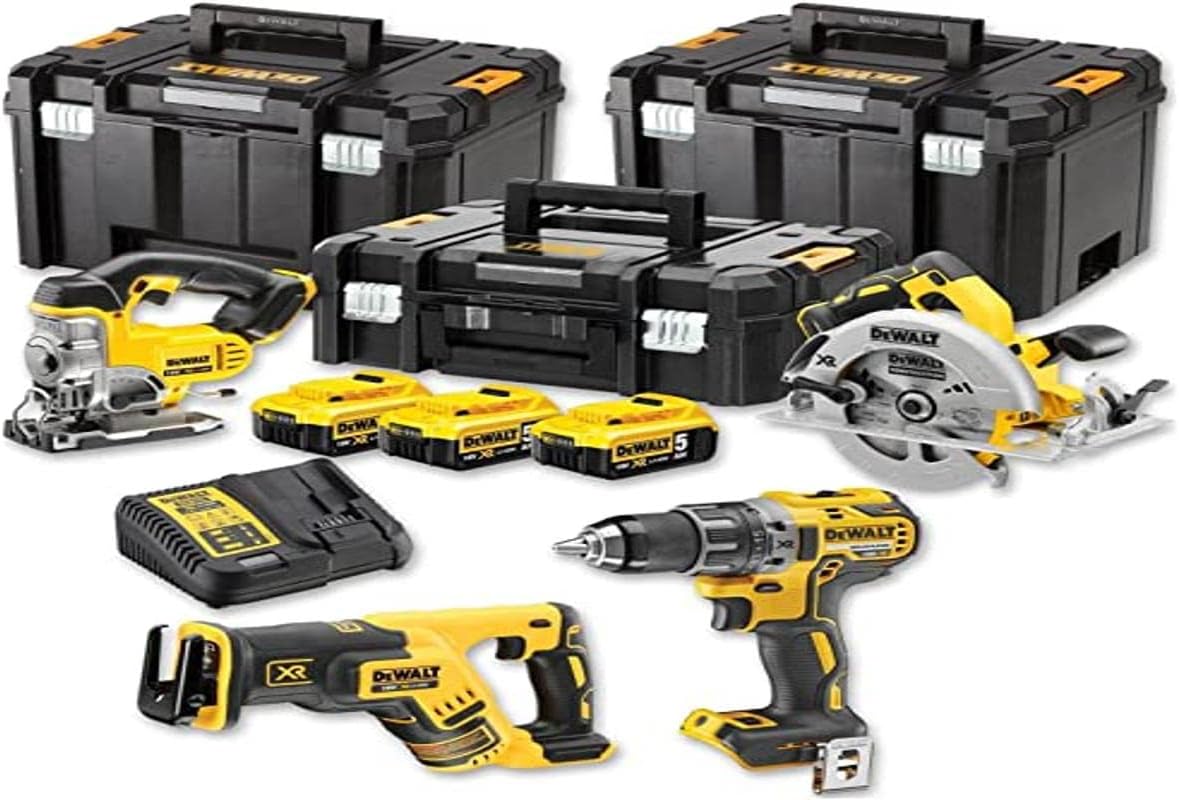 DEWALT DCK421P3T-QW Werkzeugsets, Schwarz/Gelb/Silber