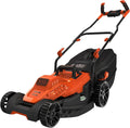 BLACK+DECKER BEMW481BH Rasenmäher, 50 l, 1.800 W, 42 cm, Orange/Schwarz