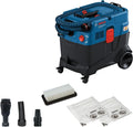 Bosch Nass- und Trockensauger, 1200 W, mit Stauraum, Blau/Schwarz/Rot