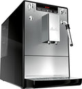 Lelit Kaffeevollautomat, höhenverstellbar, Schwarz/Silber