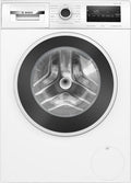 WAN28K43 Waschmaschine, 8 KG, Weiß/Schwarz