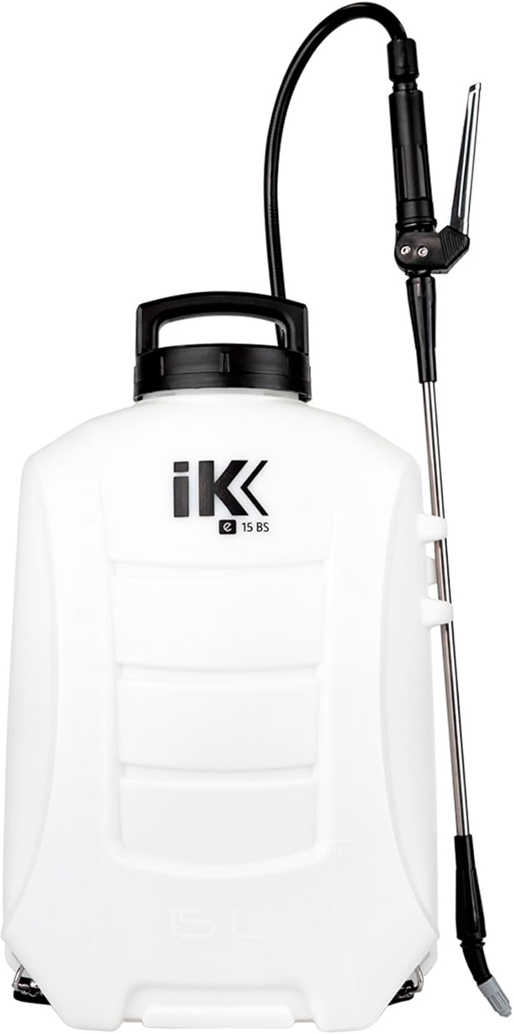 Akku-Drucksprüher, 15 L, 18 V, verstellbar, Weiß/Schwarz