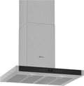 Neff D65BMP5N0 Dunstabzugshaube, 60 cm, aus Edelstahl und Stahl, Silber/Schwarz