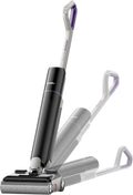EUREKA FloorShine 880 Nass- und Trockensauger, 100 °C, mit Selbstreinigung, kabellos, Schwarz/Grau