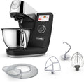 Tefal QB960DF0 Küchenmaschine, mit WLAN, für die Küche, Schwarz/Silber