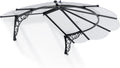Palram Markisen, 175 × 125 cm, Schwarz/Transparent