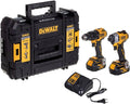 DEWALT DCK2062M2T-QW Werkzeugakkus, bürstenlos, Schwarz/Gelb