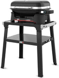 Weber 92010879 Elektrogrills, 33 × 49 cm, 315 °C, Schwarz